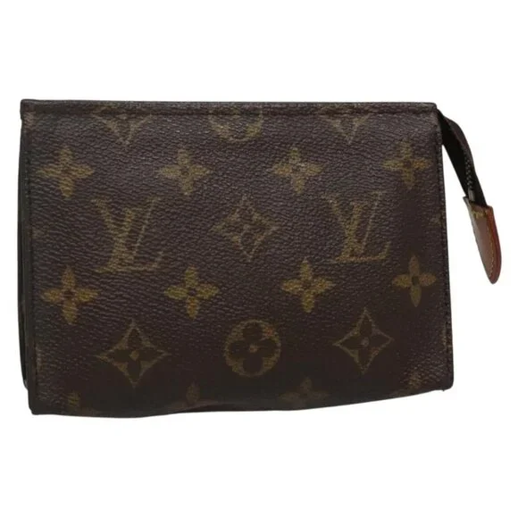 LOUIS VUITTON Monogram Poche Toilette 15 Pouch
